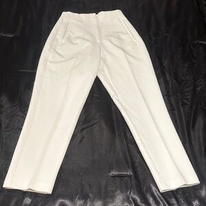 Zara White Trousers